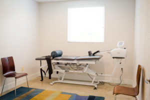 Traction Table at Gardner Chiropractic & Injury